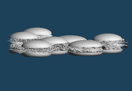 バーガー　７個セット　【コミスタ】