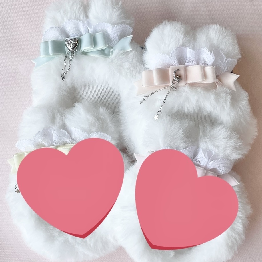 velvet white bunny