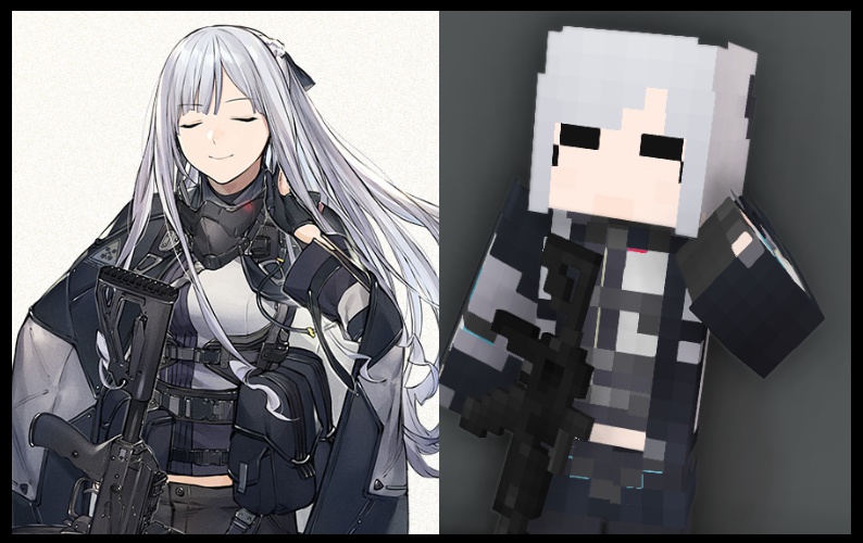 ドールズフロントライン Skin Ak 12 Skin Mickmick Booth