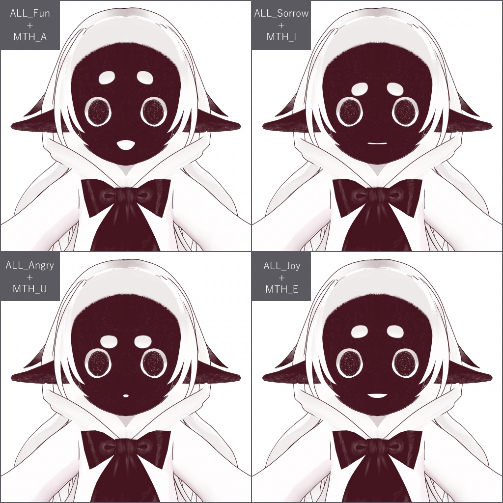 【VRoid3Dモデル】メーコ