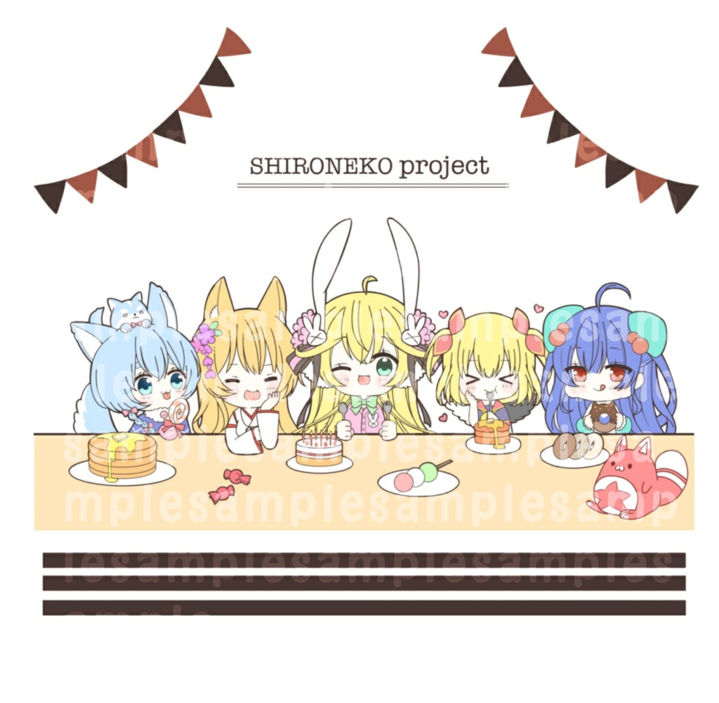 【白猫プロジェクト】トートバッグ