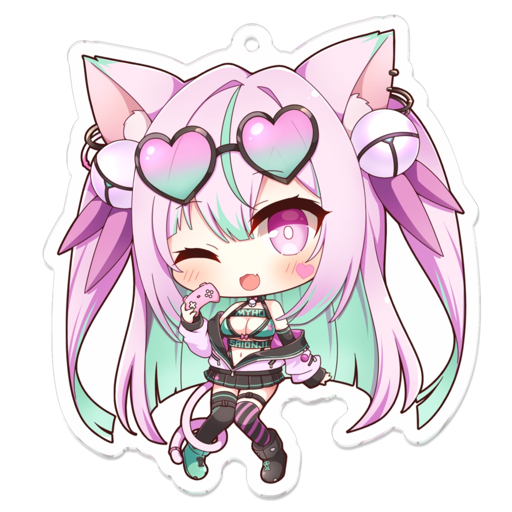 西園寺みゃお(SDキャラVer)アクリルキーホルダー
