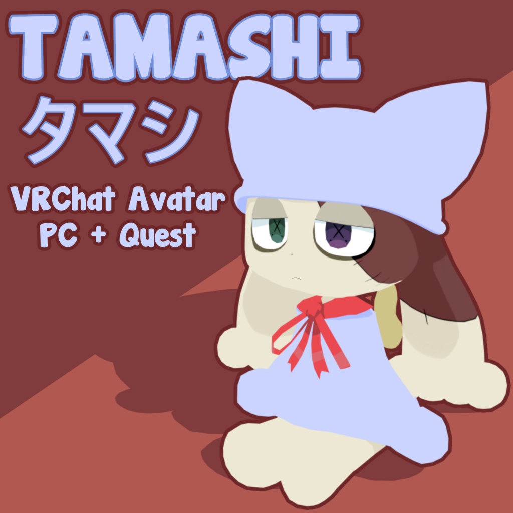 Tamashi | タマシ [Original 3Dmodel] PC + Quest