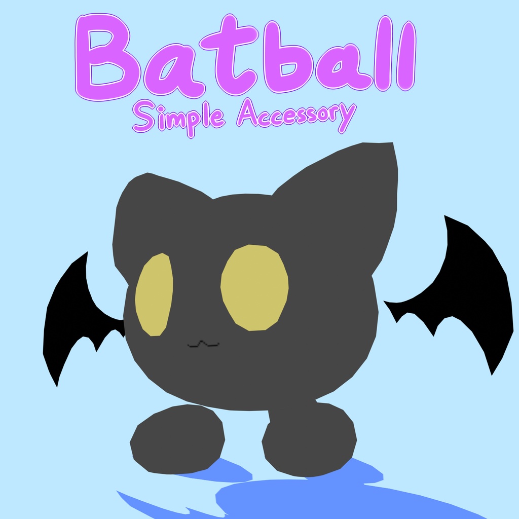 Batball Accessory | バットボール [Original 3Dmodel] 