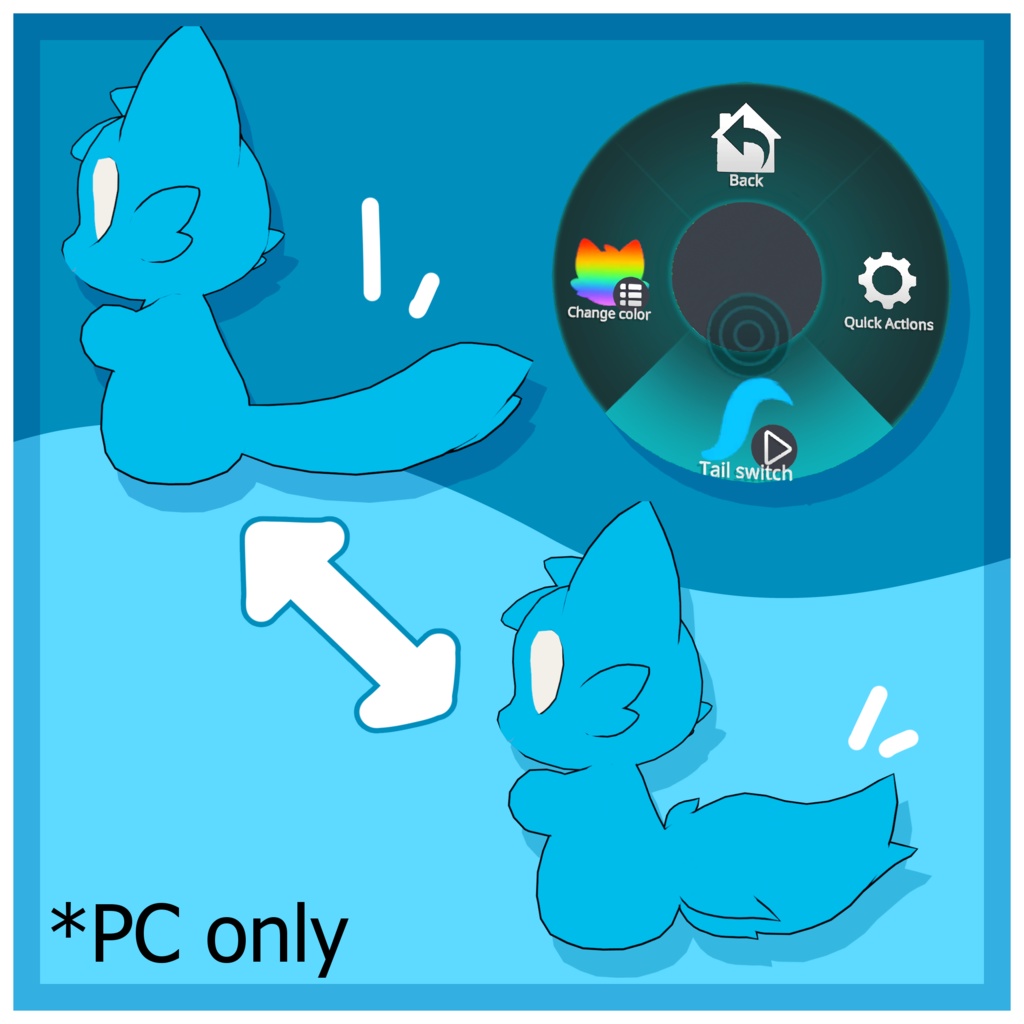 Cynyan FREE VRChat avatar (PC + Android)