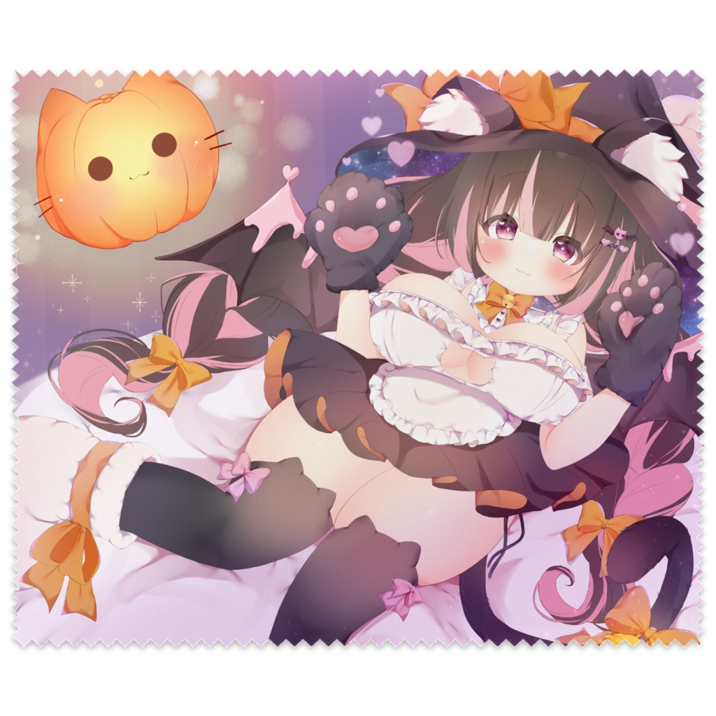 【期間限定】めがねふき(はろうぃん)