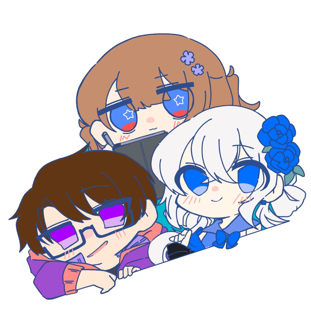 雪猫月アクキー