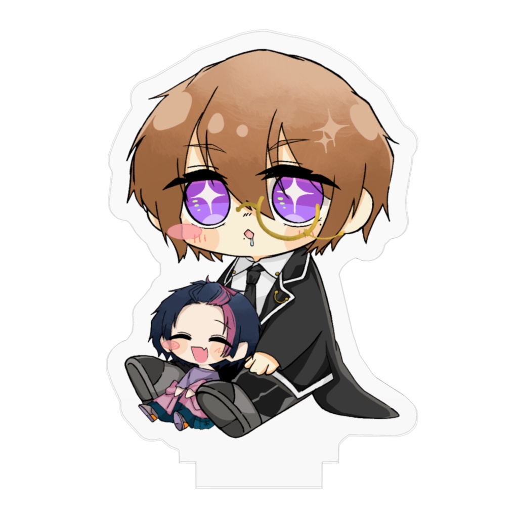 ちいかさんとごちゅじん ごはんどきアクスタ