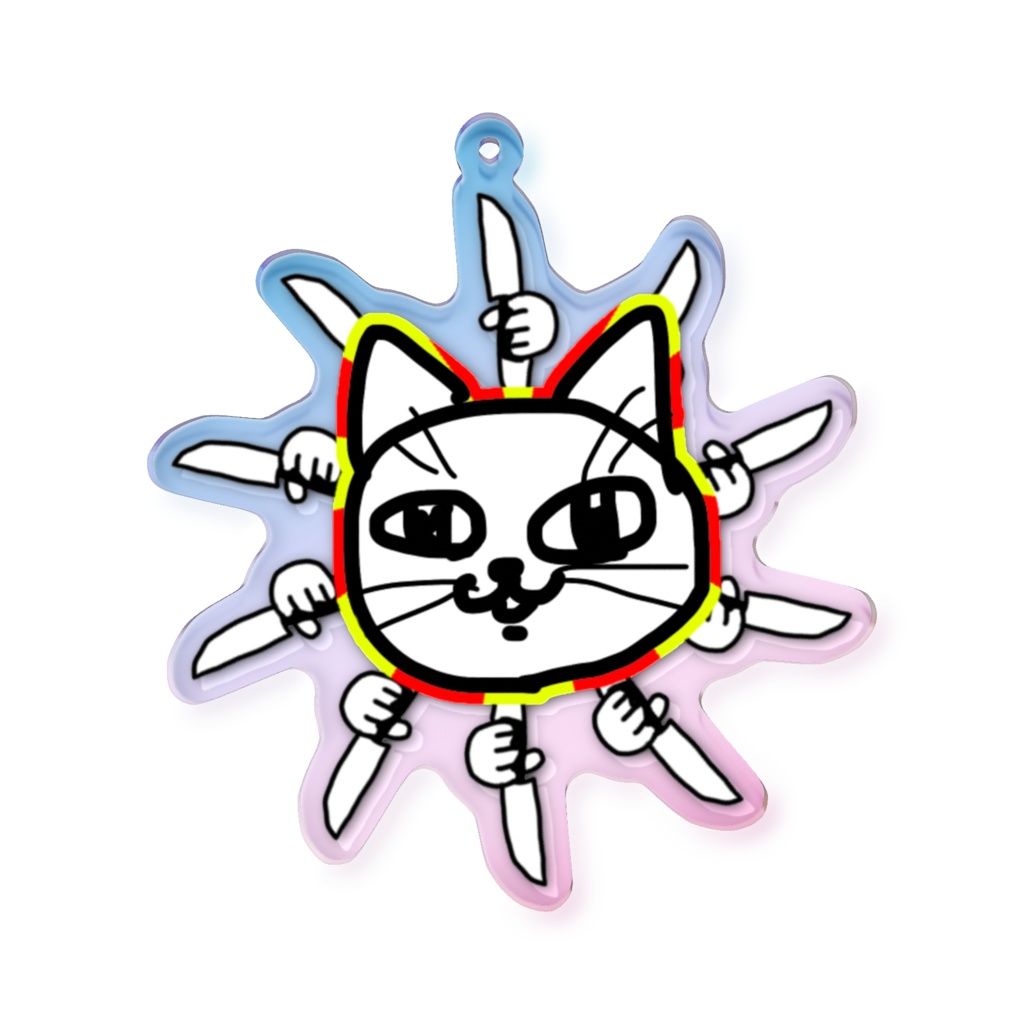 殺意ねこ オーロラアクキー