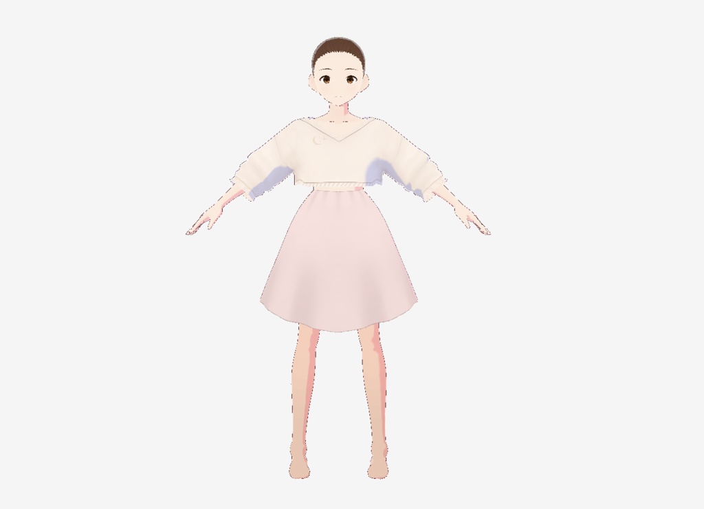 Cute & Casual Outfit (VRoid)