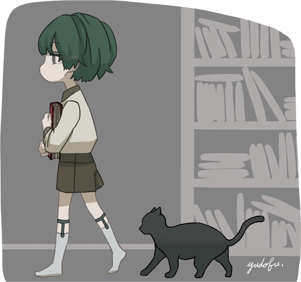 黒猫と少年のアクキー