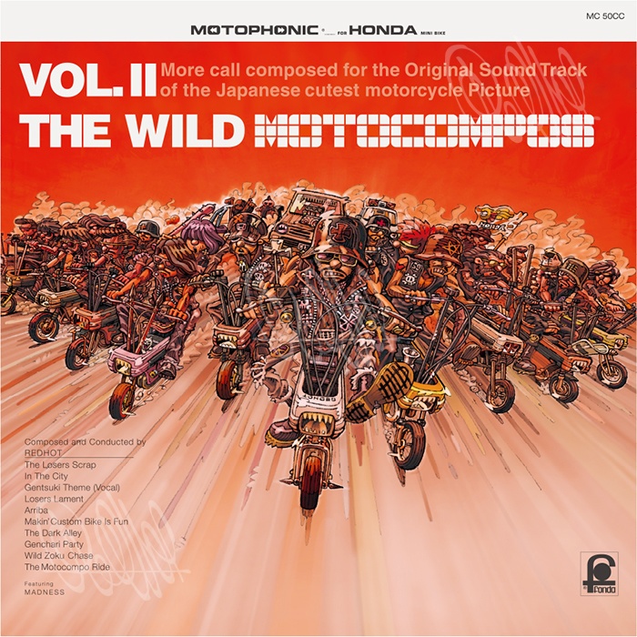 The Wild Motocompos Vol.2 (A3ポスター)