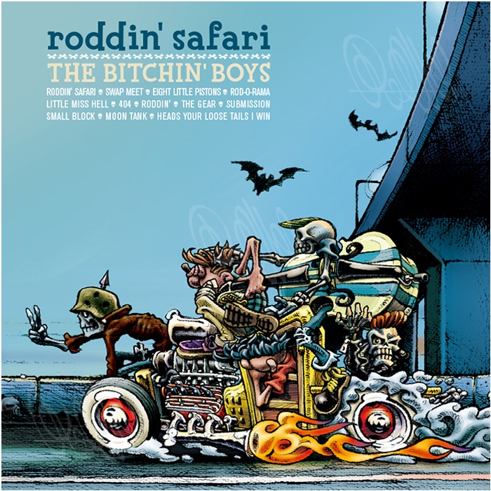 Roddin' Safari / The Bitchin' Boys (A3ポスター)