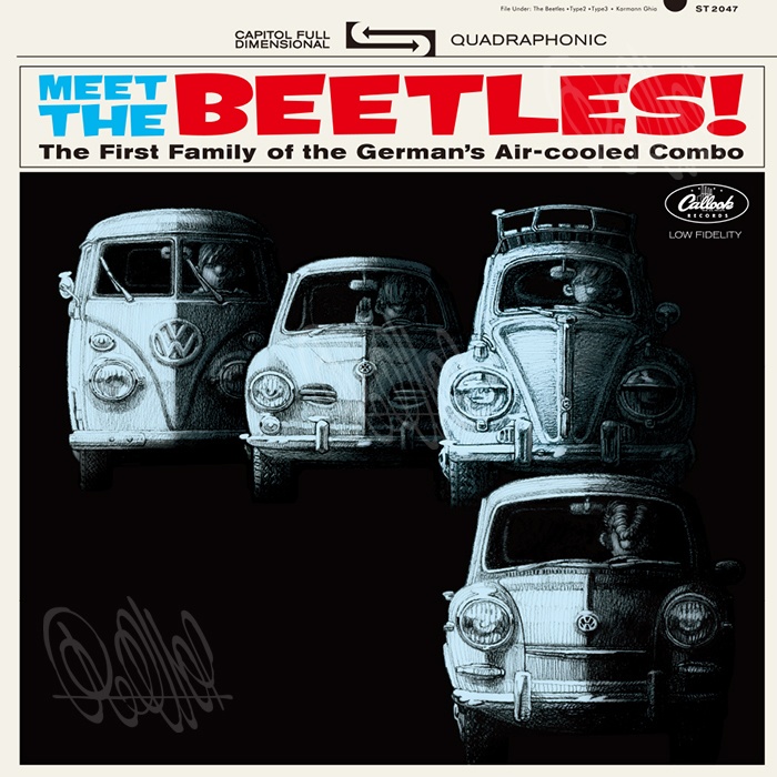 Meet The Beetles / The Beetles (A3ポスター)