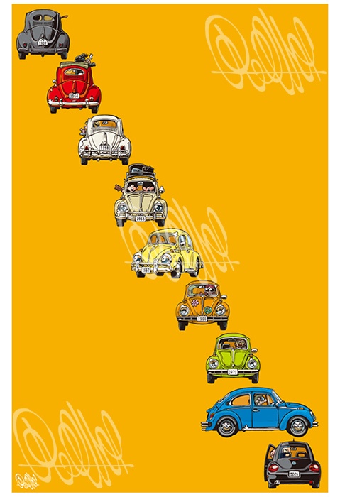 Beetle History (A3ポスター)
