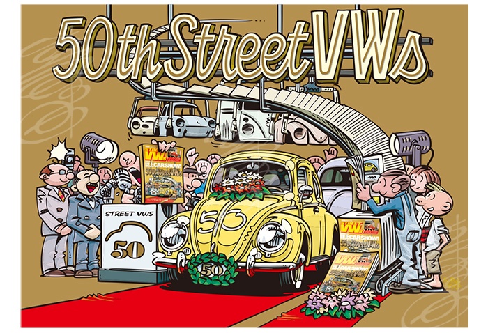 Street VWs 50th Anniversary (A3ポスター)