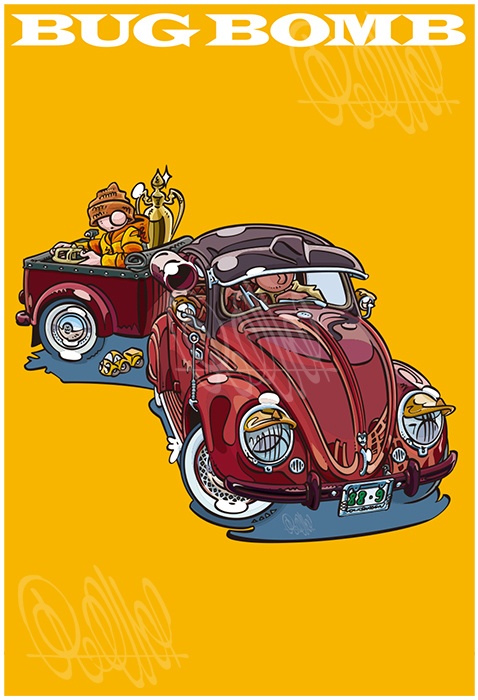 Lowrider Bug (A3ポスター)