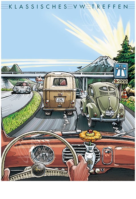 VW Treffen (A3ポスター)