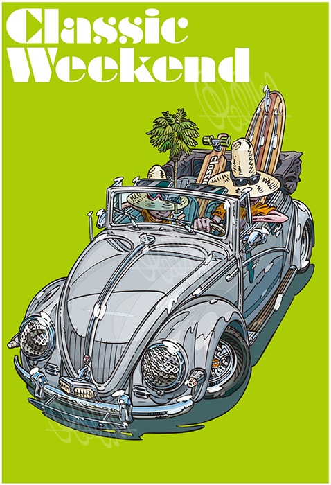 VW Classic Weekend (A3ポスター)
