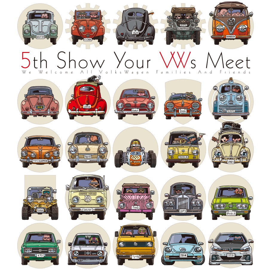 5th Show Your VWs Meet T-shirt