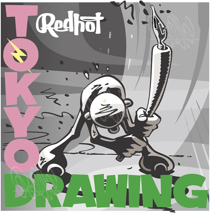 Tokyo Drawing - Redhot (A3ポスター)