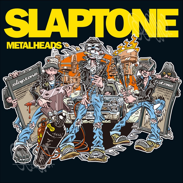 Slaptone - Metalheads (A3ポスター)