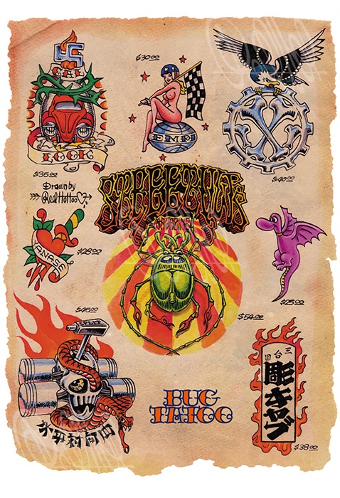 Bug Tattoo (A3ポスター)