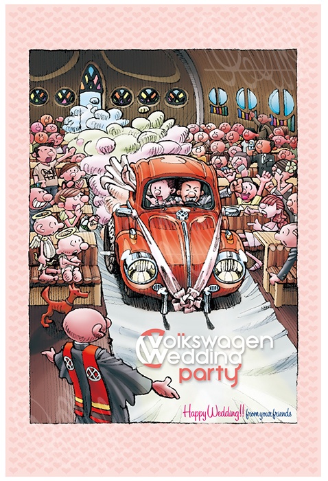VW Wedding (A3ポスター)