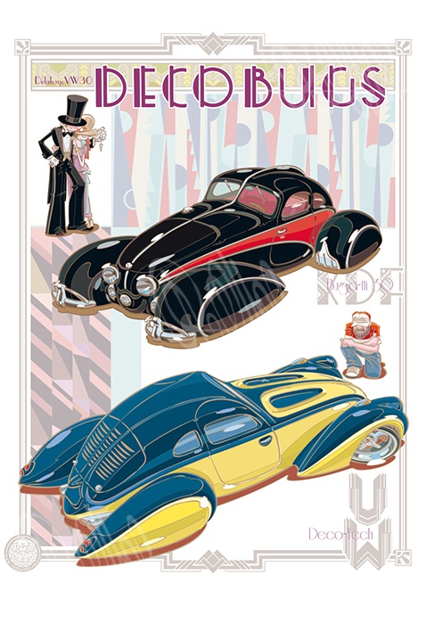Deco Bugs (A3ポスター)