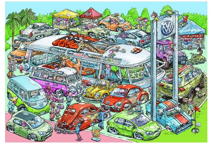 VW Dealer (A3ポスター)