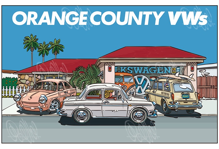 Orange County Type 3 (A3ポスター)