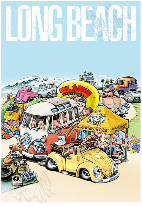 Oiso Long Beach (A3ポスター)