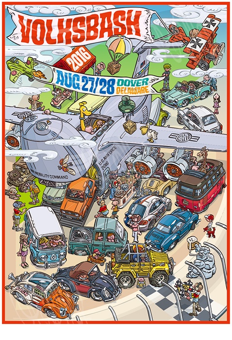 Volksbash 2016 (A3ポスター)