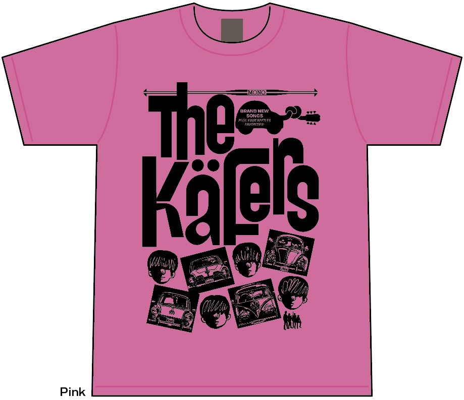 The Kafers Logo Tshirt (Pink/Blue)