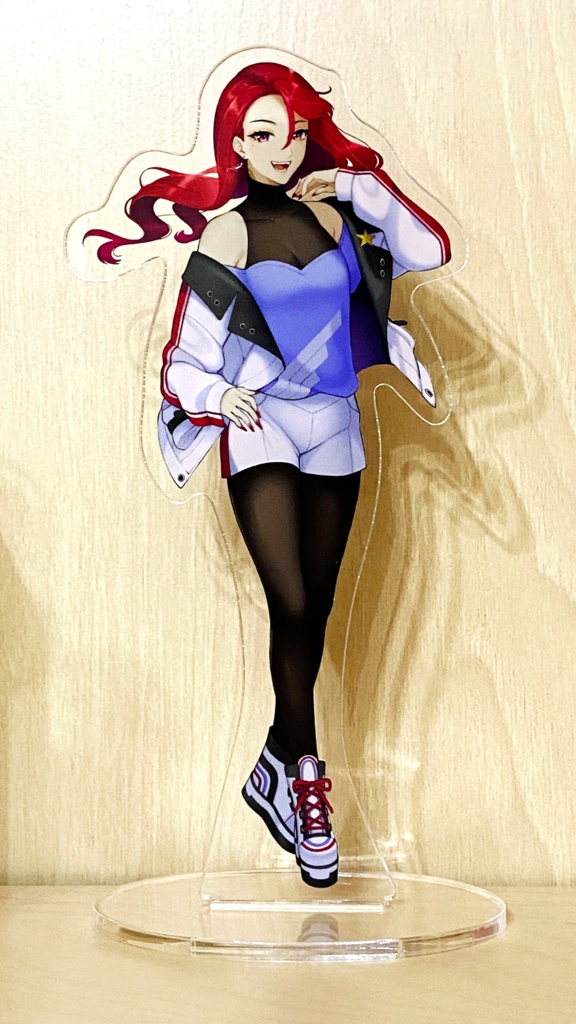 蜥蜴乃ユン キービジュアル アクリルスタンド とかげのゆん