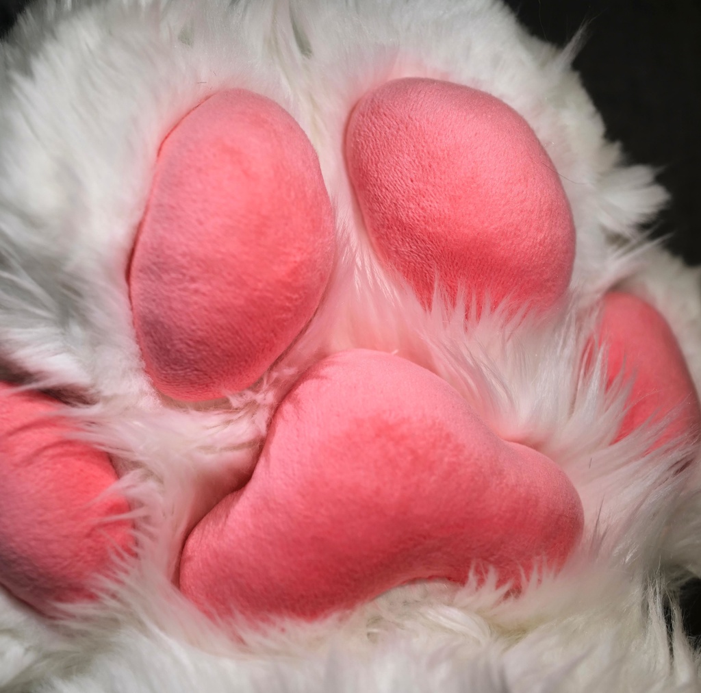 手作りの手袋 もふもふ コスプレ ケモナー