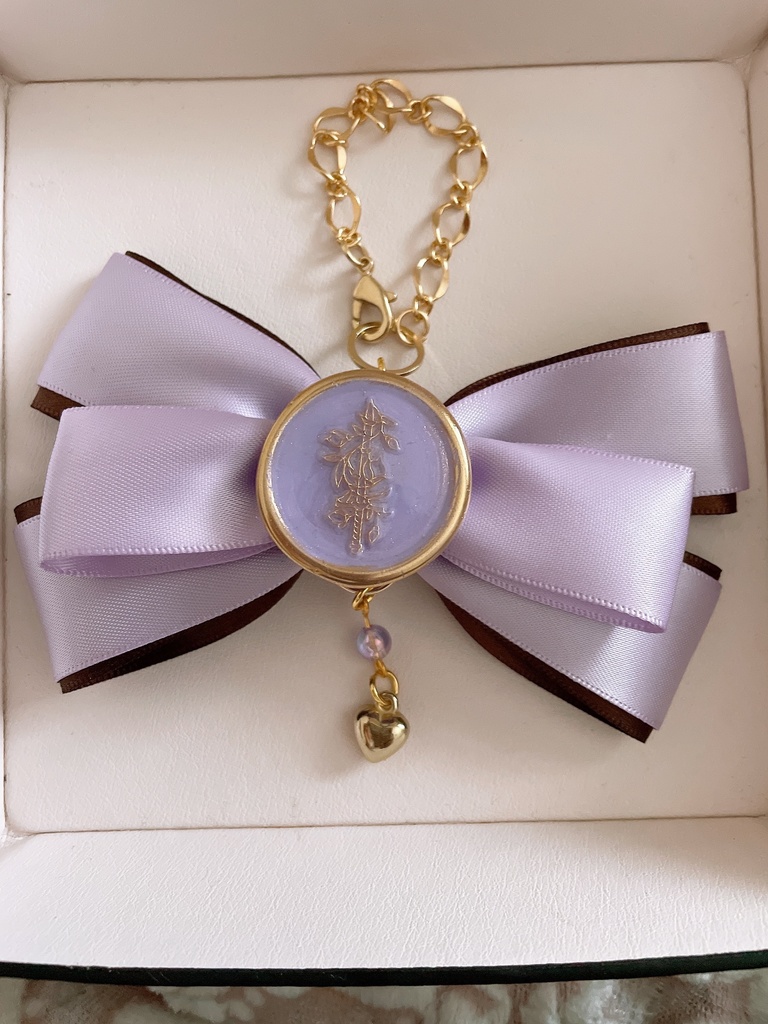 概念リボンバックチャーム