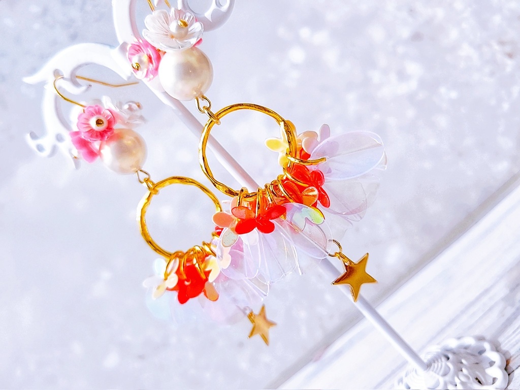 ☆ 値下げ☆ 非公式 第五人格 星座シリーズ 女子サバイバー イヤリングピアス