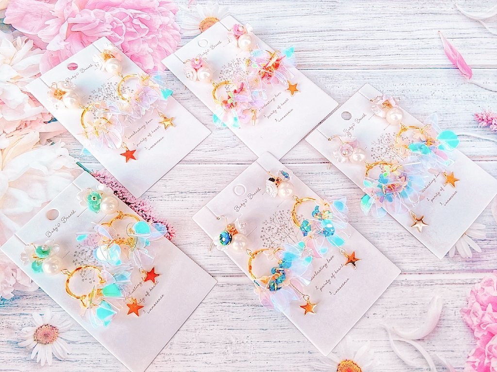 ☆ 値下げ☆ 非公式 第五人格 星座シリーズ 女子サバイバー イヤリングピアス