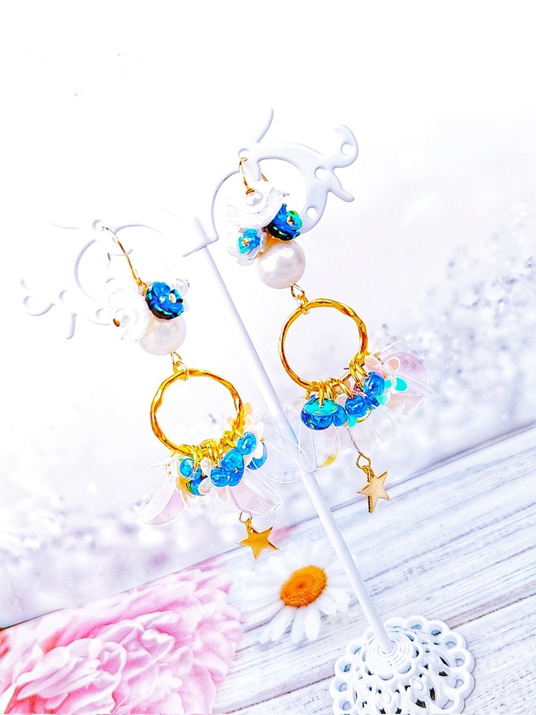 ☆ 値下げ☆ 非公式 第五人格 星座シリーズ 女子サバイバー イヤリングピアス