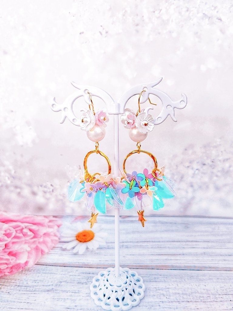 ☆ 値下げ☆ 非公式 第五人格 星座シリーズ 女子サバイバー イヤリングピアス