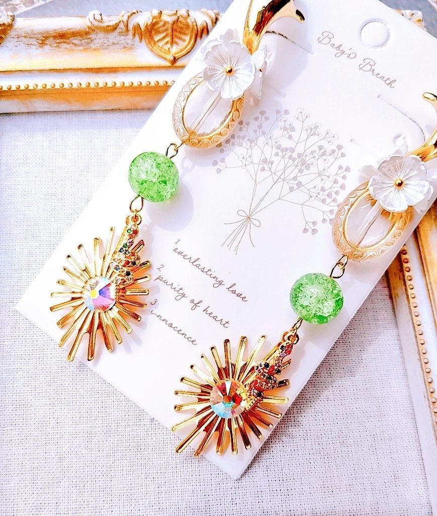 ☆ 値下げ☆ 非公式 第五人格 夢の魔女 ウアジェト モチーフ ピアス