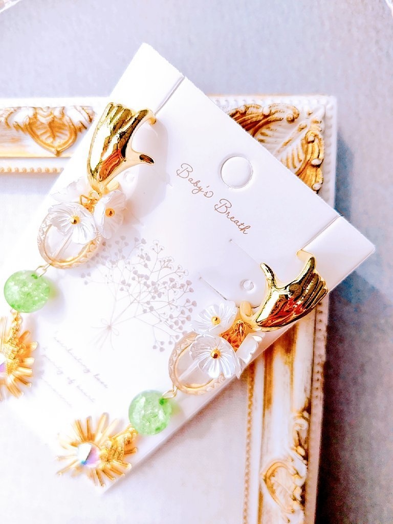 ☆ 値下げ☆ 非公式 第五人格 夢の魔女 ウアジェト モチーフ ピアス