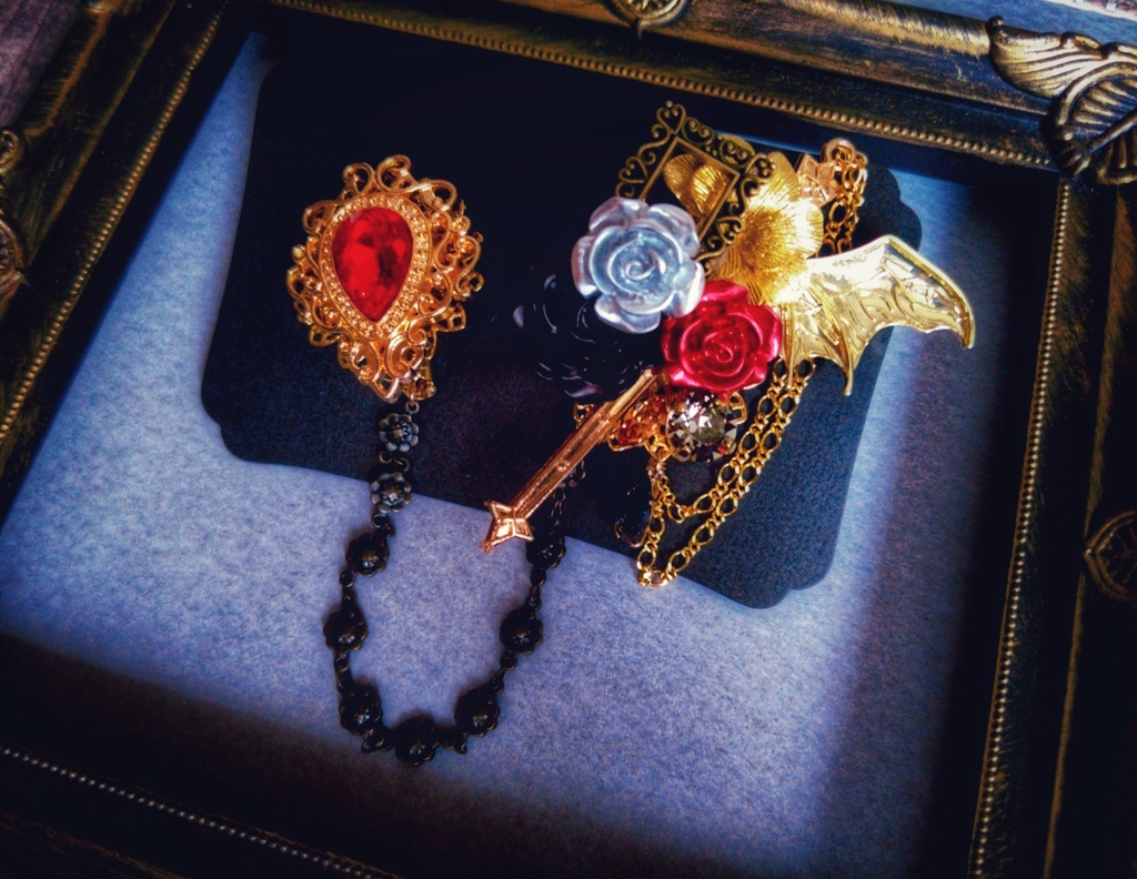 非公式 第五人格 キャラクター モチーフ ストールクリップ