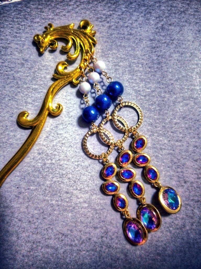 非公式　第五人格　納棺師　フェニックス　モチーフ　簪