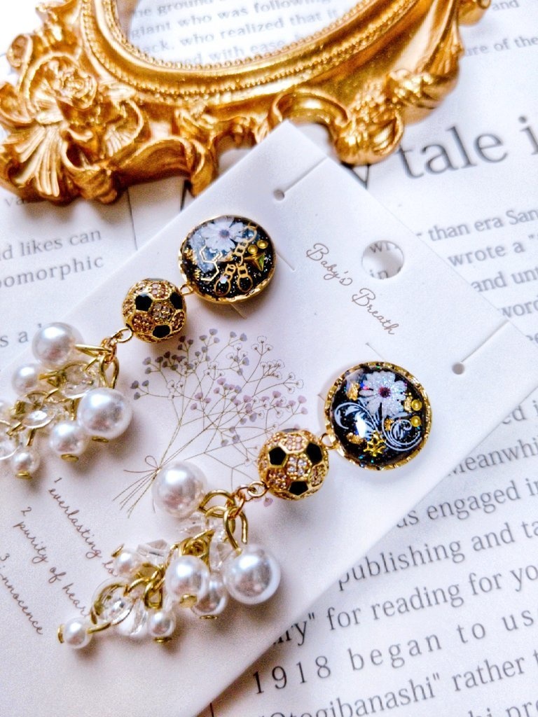 2/12青春エゴイズム頒布予定 非公式 ブルーロック キャラクター モチーフ イヤリングピア