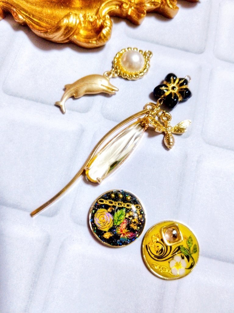 2/12青春エゴイズム頒布予定 非公式 ブルーロック キャラクター モチーフ イヤリングピア