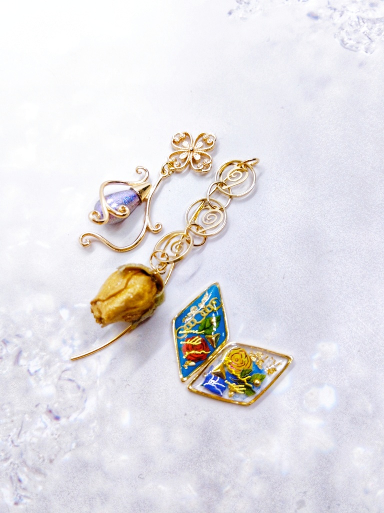 2/12青春エゴイズム頒布予定 非公式 ブルーロック キャラクター モチーフ イヤリングピア