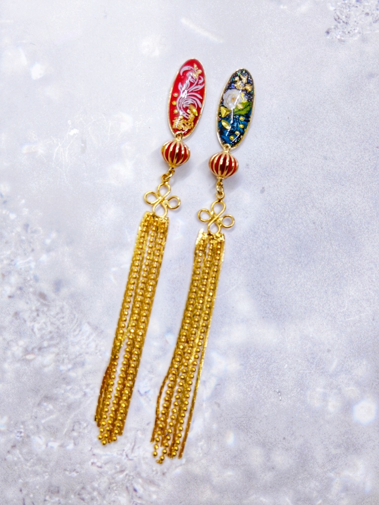 非公式 第五人格 レトロ風 キャラクター イヤリング