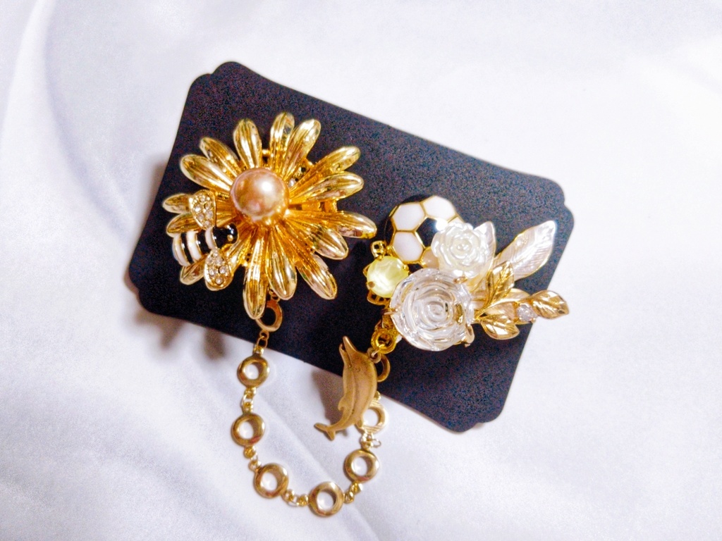 8/27頒布予定 非公式 ブルーロック キャラクターモチーフ 和中華風ストールクリップ